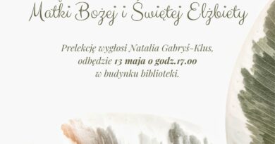 Prelekcja Natalii Gabryś-Klus